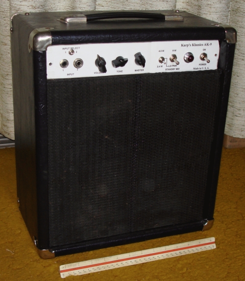 Figure 1 - AK-9 Guitar Amp Front